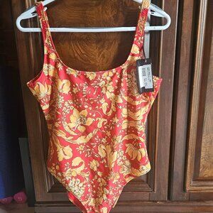 Versace Lycra Vita Barocco Flower one peice